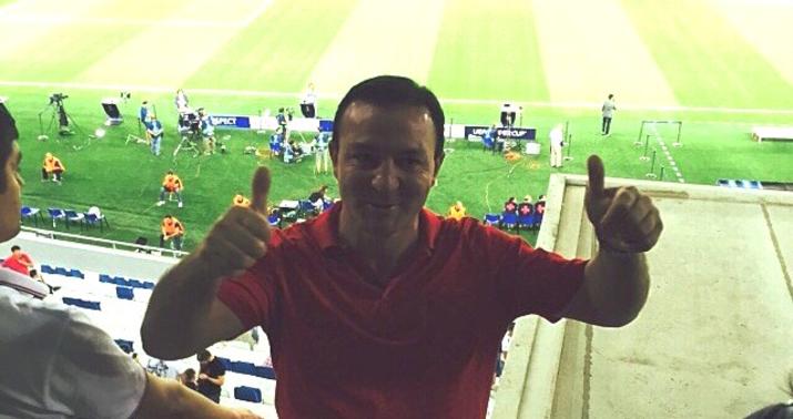 Vasif Məhərrəmlinin futbol sevgisi - FOTO